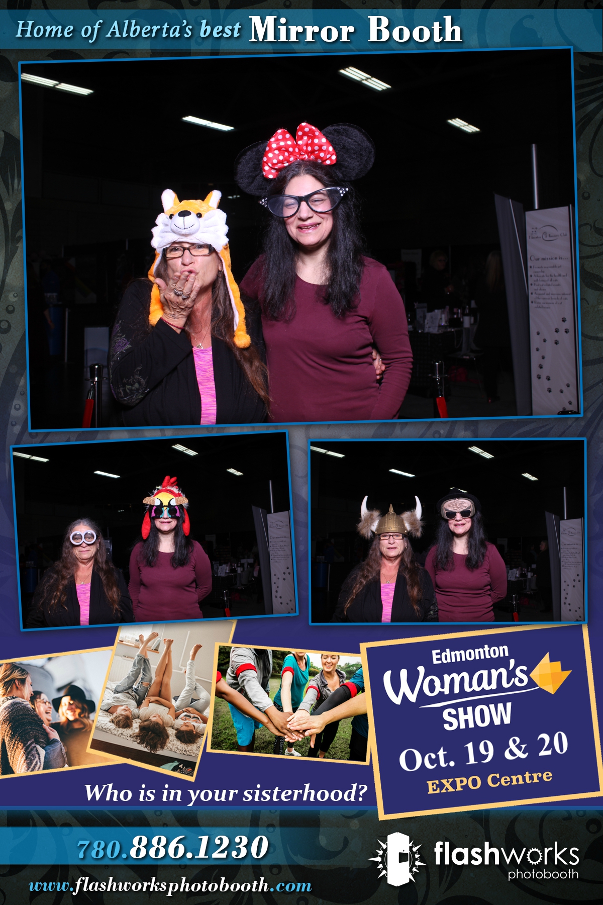 Fall Edmonton Woman's Show | View more photos from the event at gallery.flashworksphotobooth.com/u/FlashworksPhotoboothInc/Fall-Edmonton-Womans-Show-0